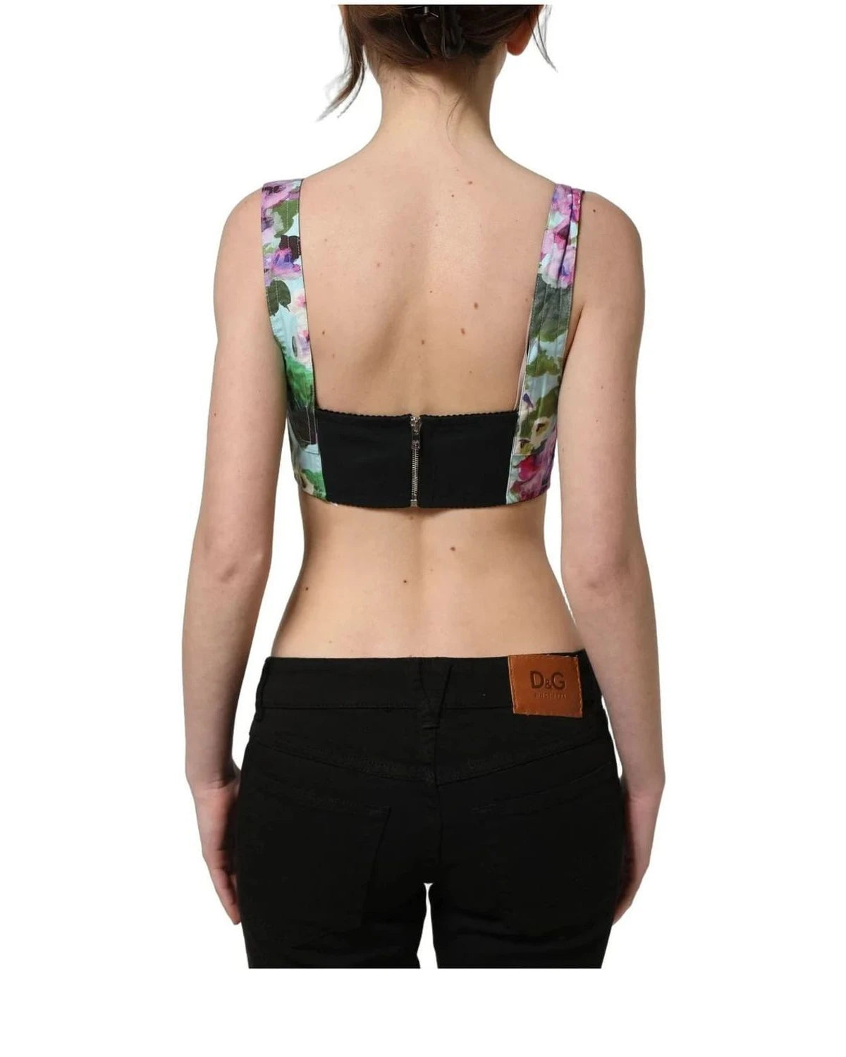 Dolce & Gabbana Corsets & Bustier in blue, Elastane — view 2
