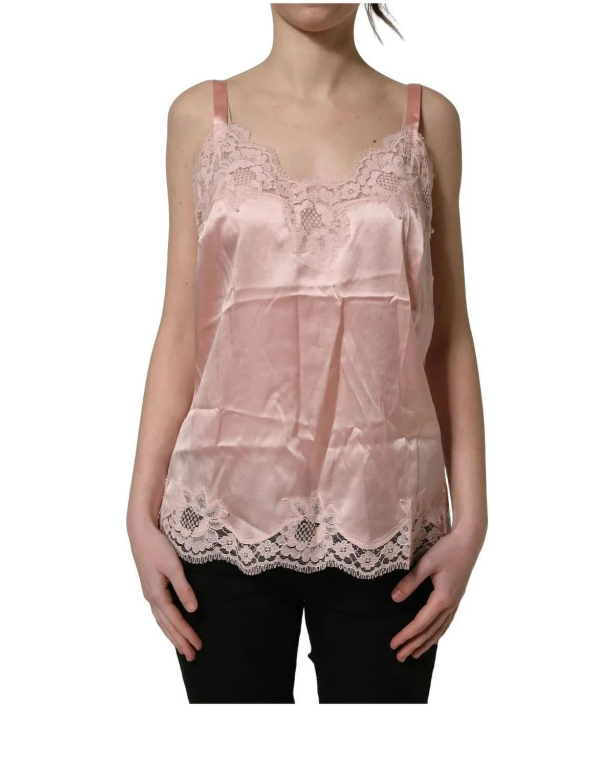 Dolce & Gabbana Women's Underwear Slip in pink, Cotton — view 5