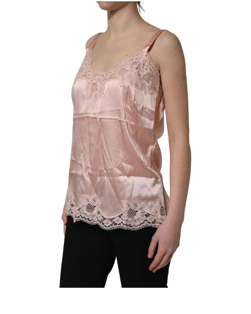 Dolce & Gabbana Women's Underwear Slip in pink, Cotton — view 6