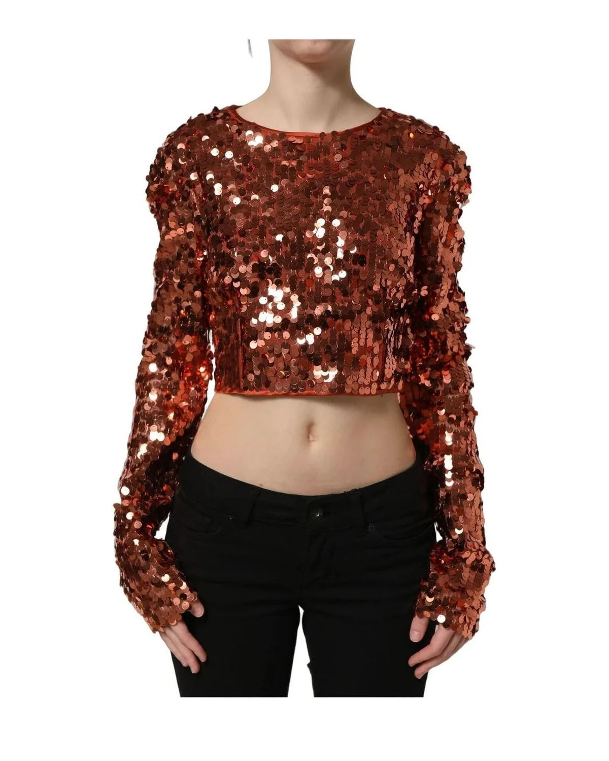 Dolce & Gabbana Blouse in red, Silk — view 5