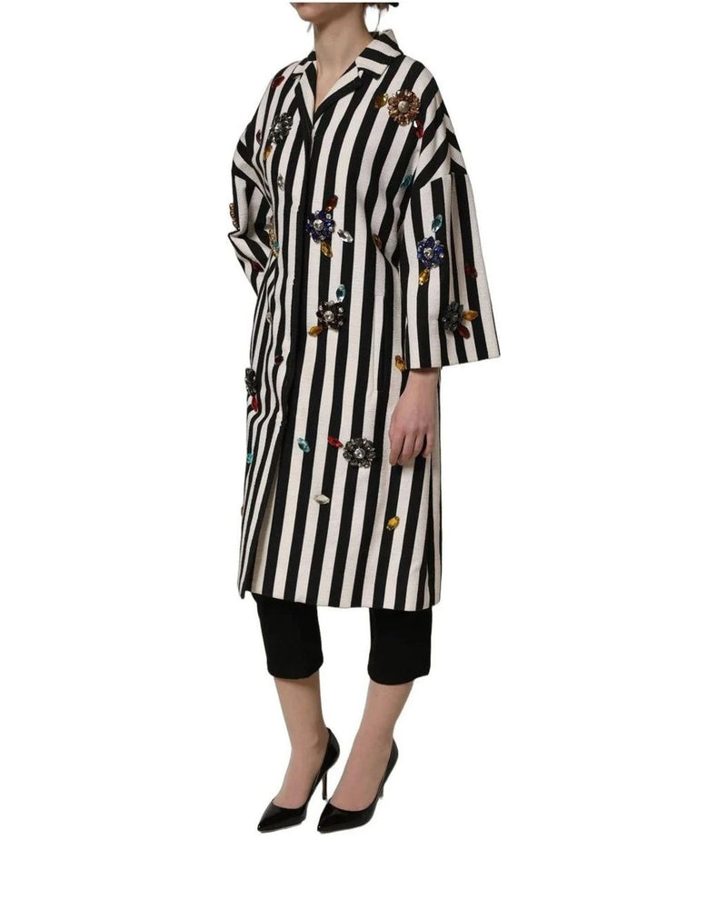 Dolce & Gabbana Overcoat in black, Acetate