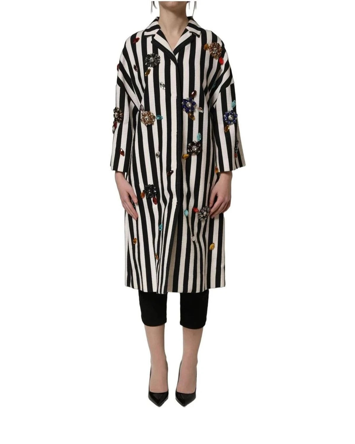 Dolce & Gabbana Overcoat in black, Acetate — view 3