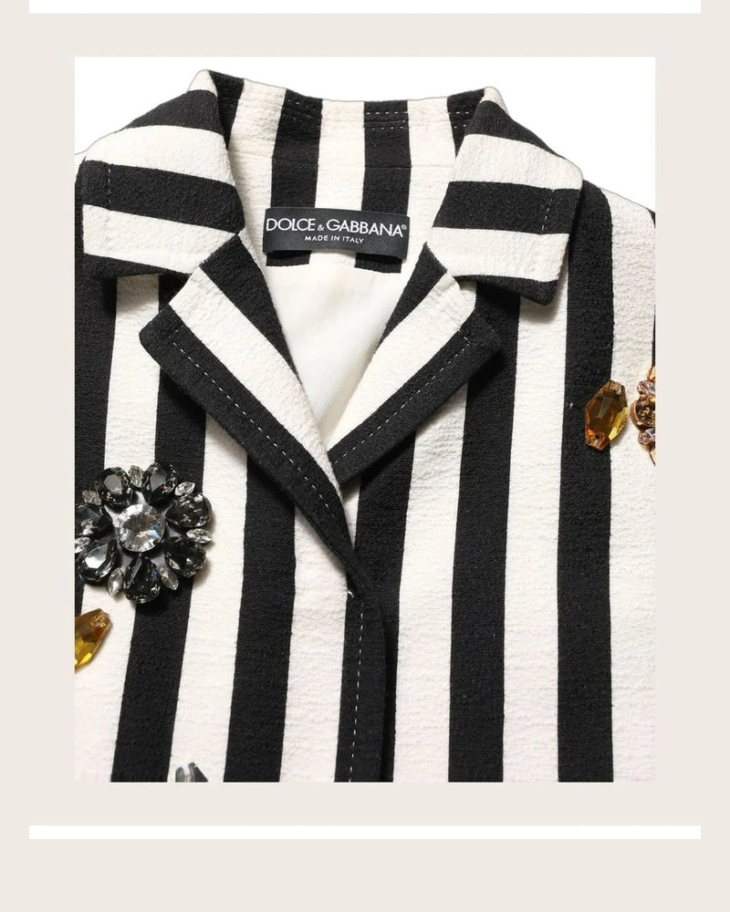 Dolce & Gabbana Overcoat in black, Acetate — view 6