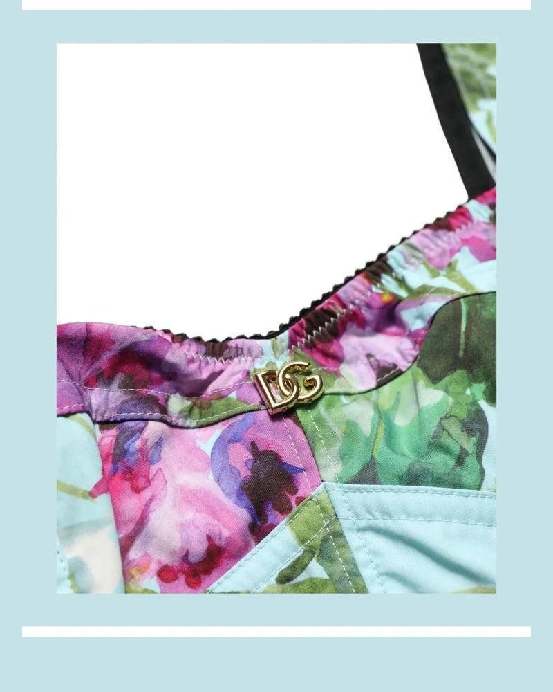 Dolce & Gabbana Corsets & Bustier in green, Elastane — view 5