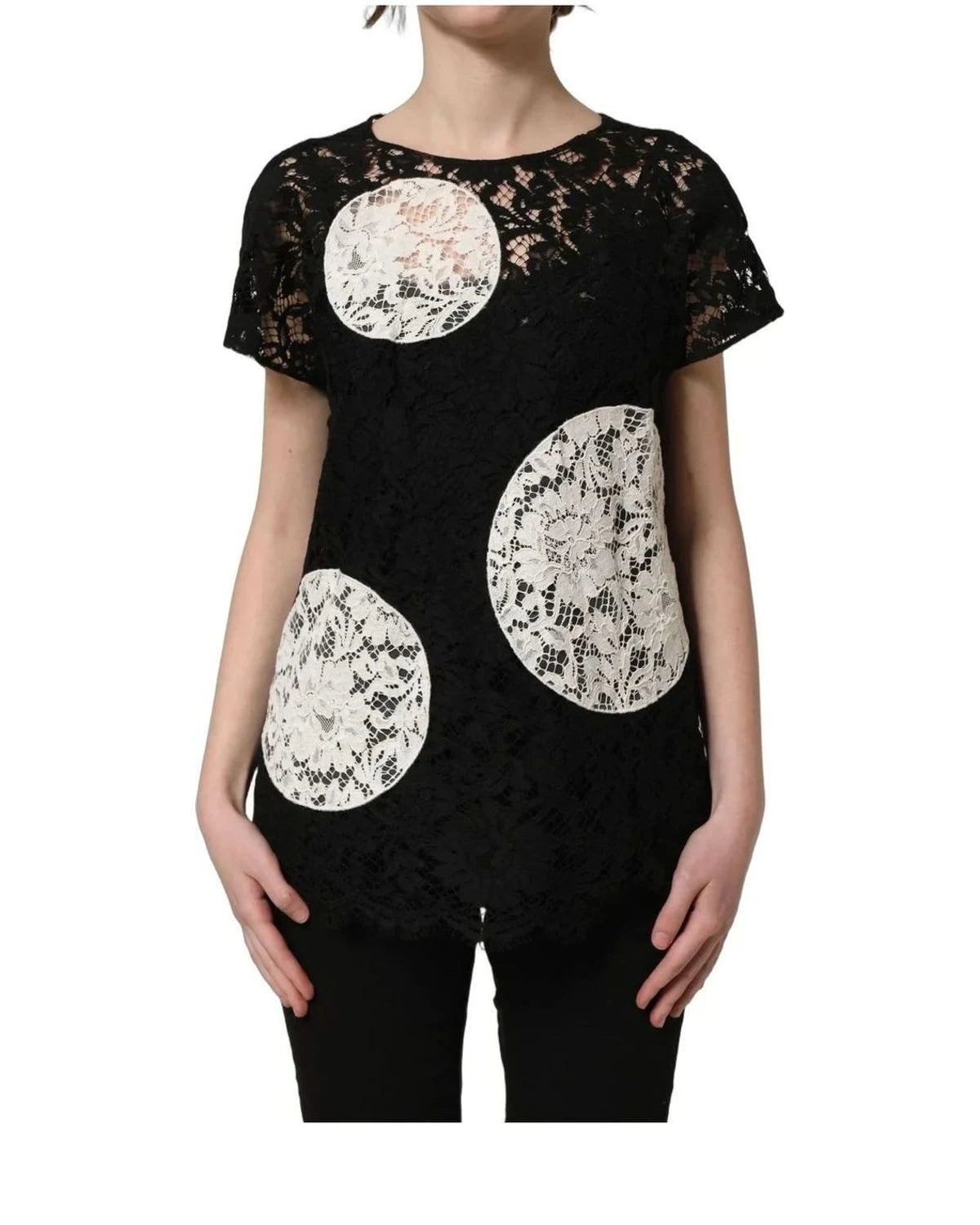Dolce & Gabbana Blouse in black, Silk — view 2