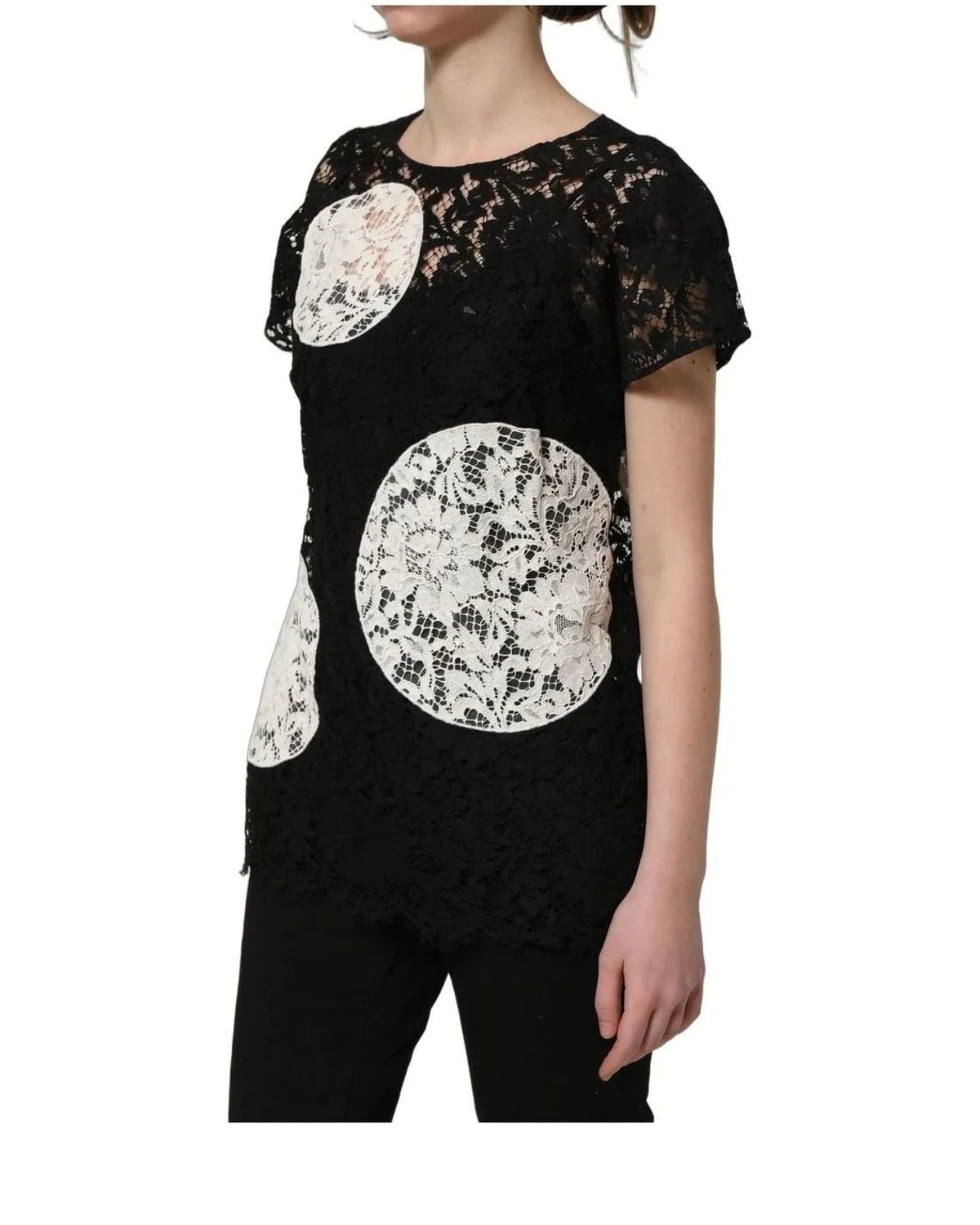 Dolce & Gabbana Blouse in black, Silk — view 4