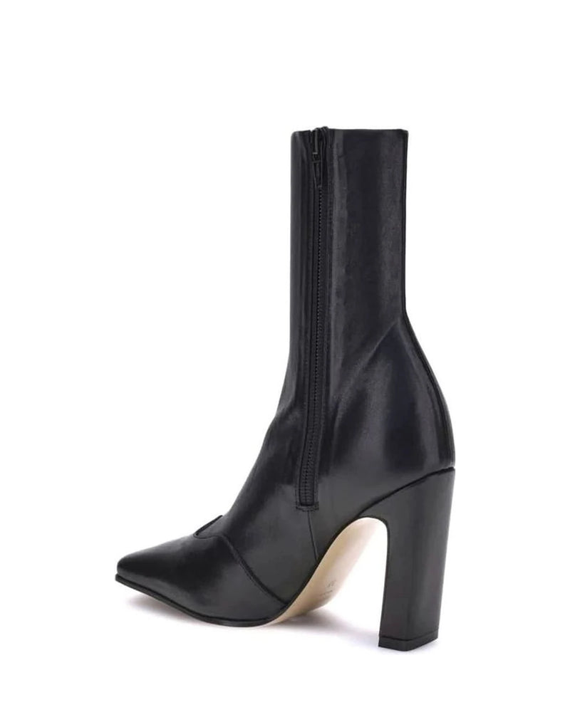 Khaite Black Ankle Boots 