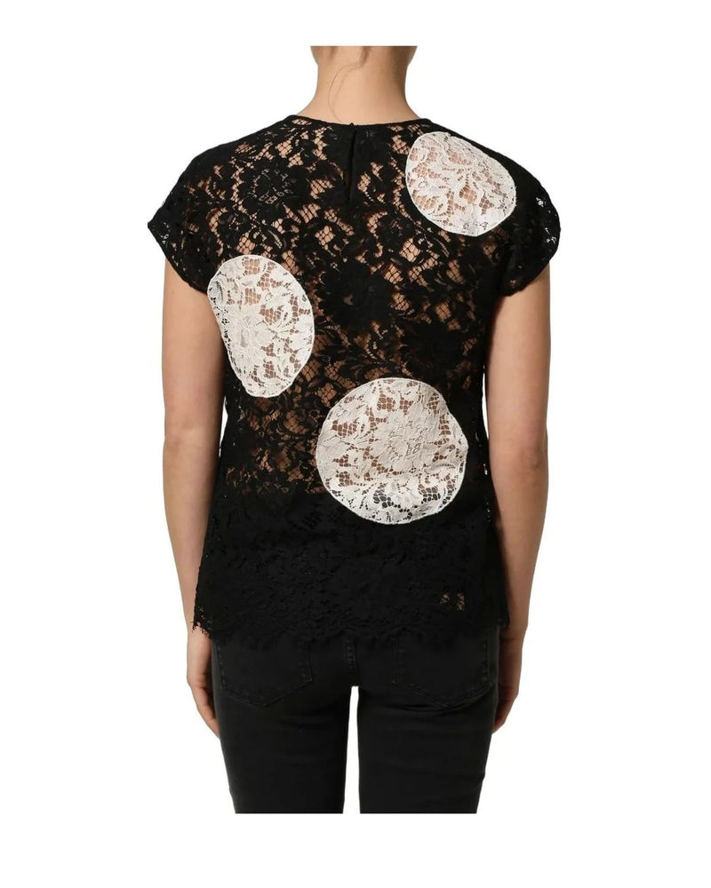 Dolce & Gabbana Blouse in black, Silk — view 6