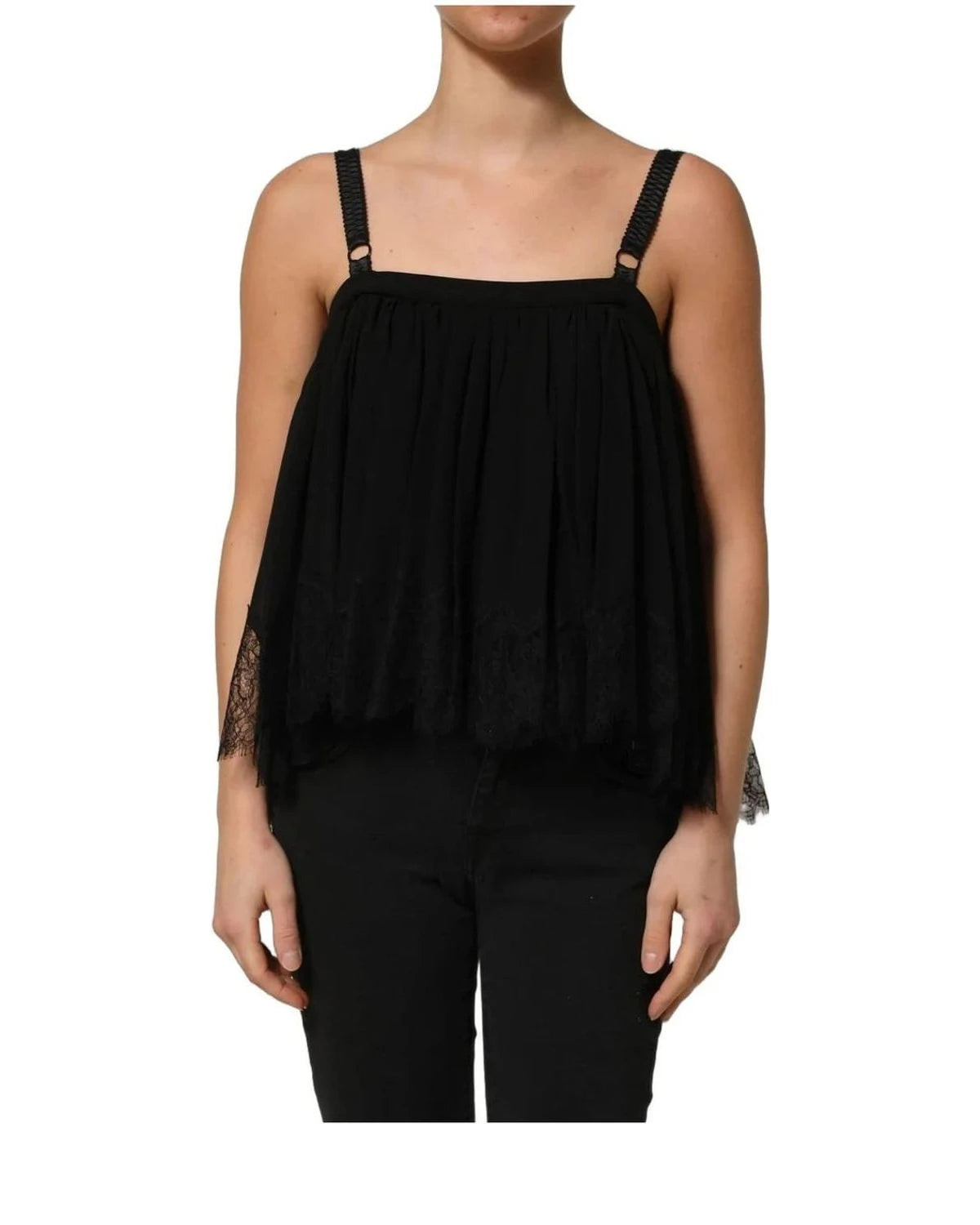 Dolce & Gabbana Blouse in black, Silk — view 3