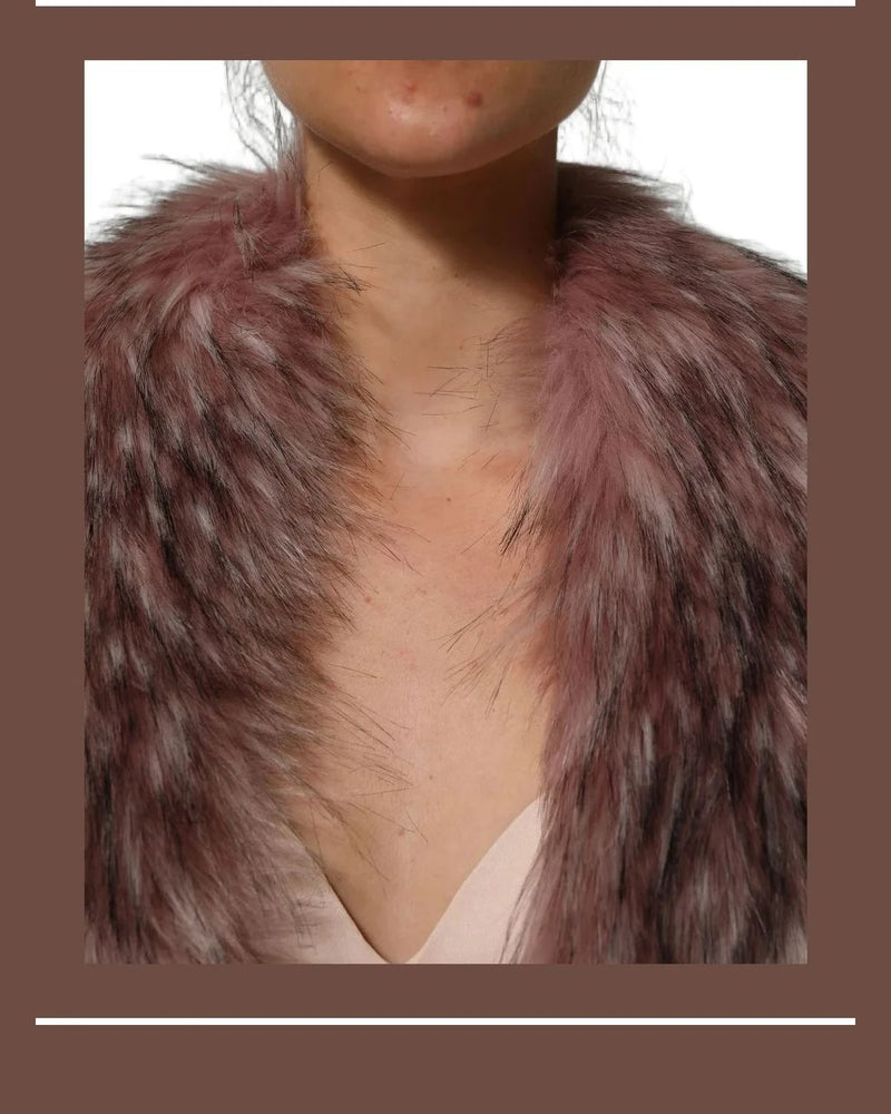 Dolce & Gabbana Vest in pink, Polyester Tie