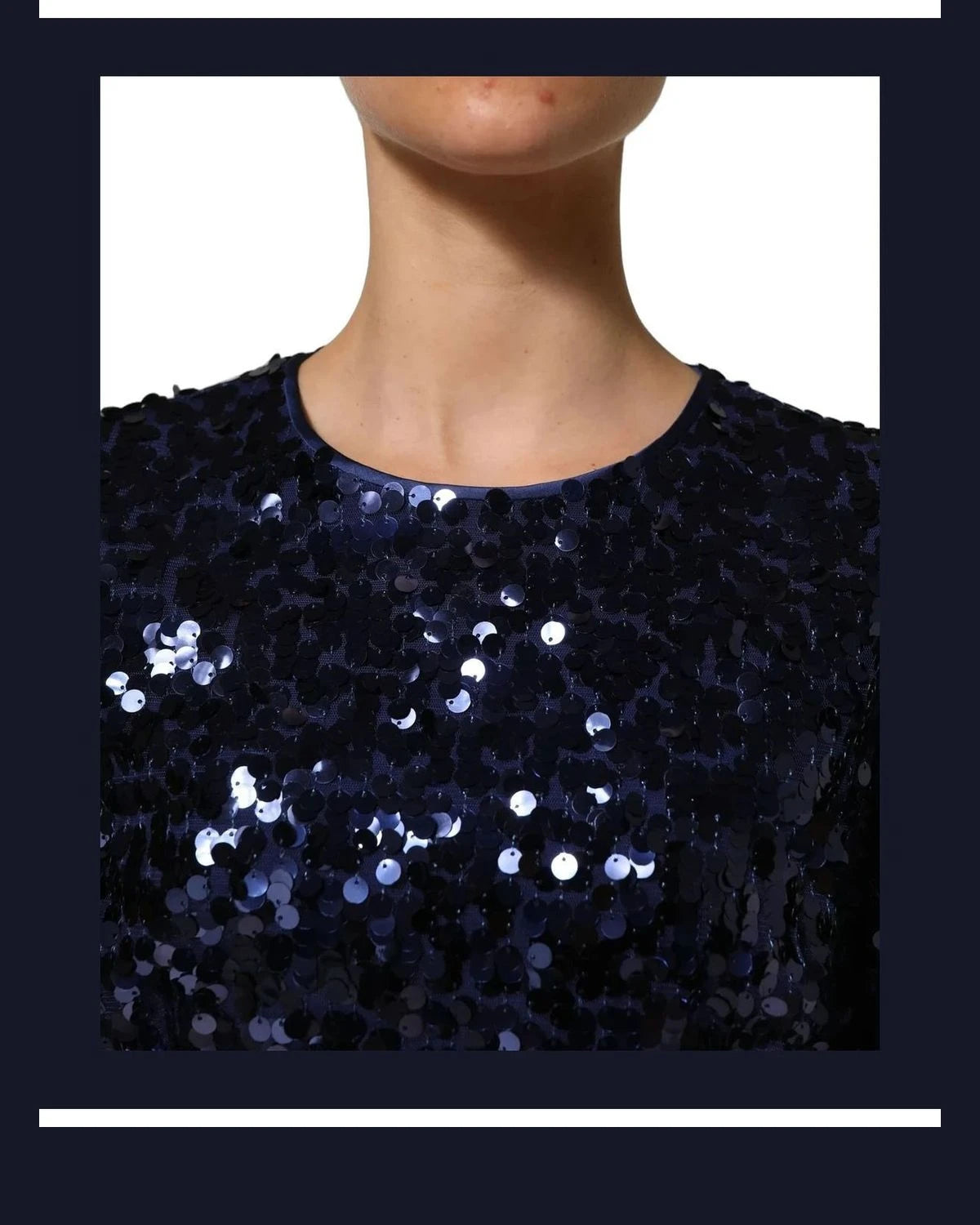 Dolce & Gabbana Blouse in blue, Silk — view 3