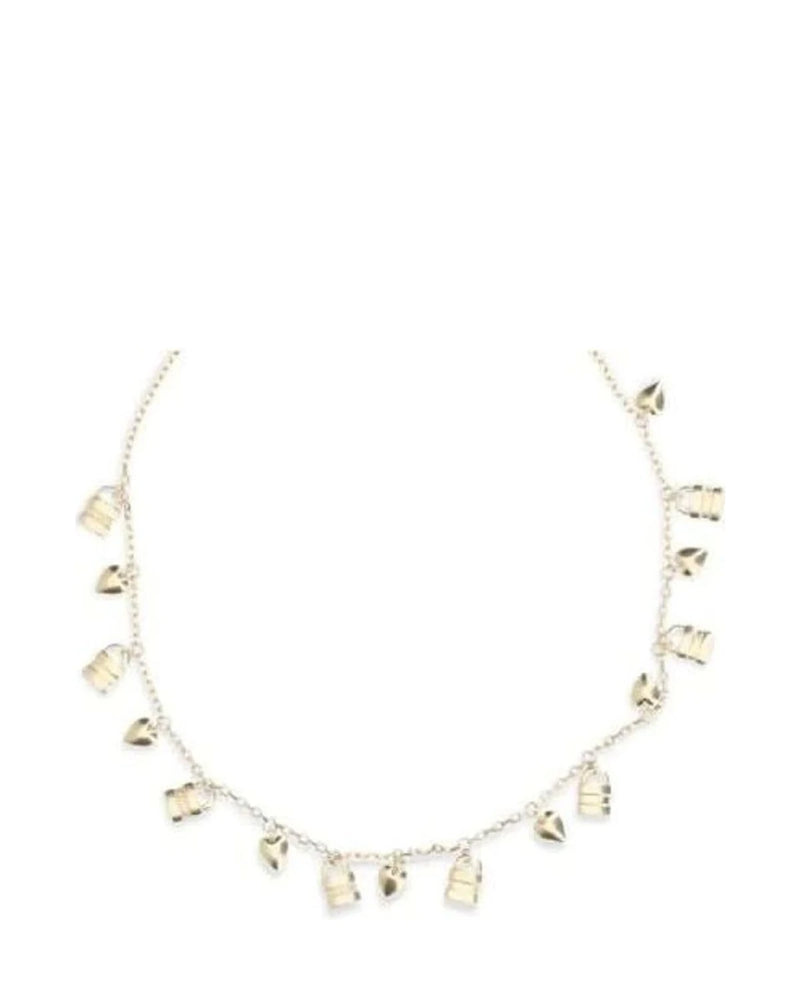 Chloé Necklace in gold, Brass — view 3