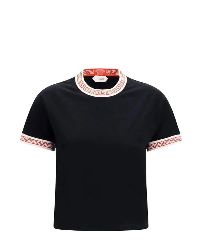 Versace T-Shirt in black, Cotton