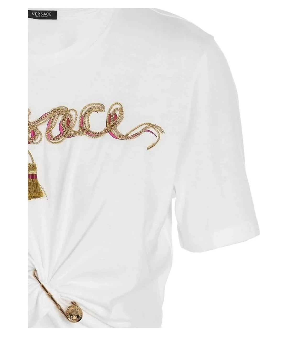 Versace T-Shirt in white, Cotton — view 3