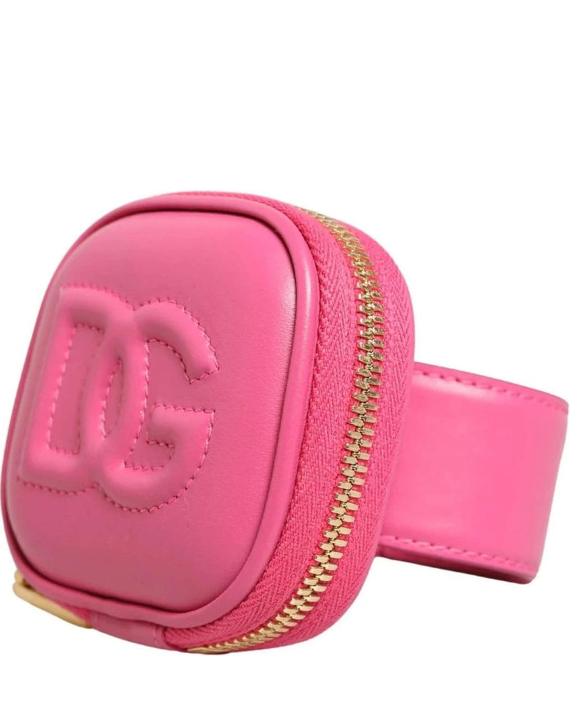 Dolce & Gabbana Wrist Bag in pink, Calf Leather — view 5