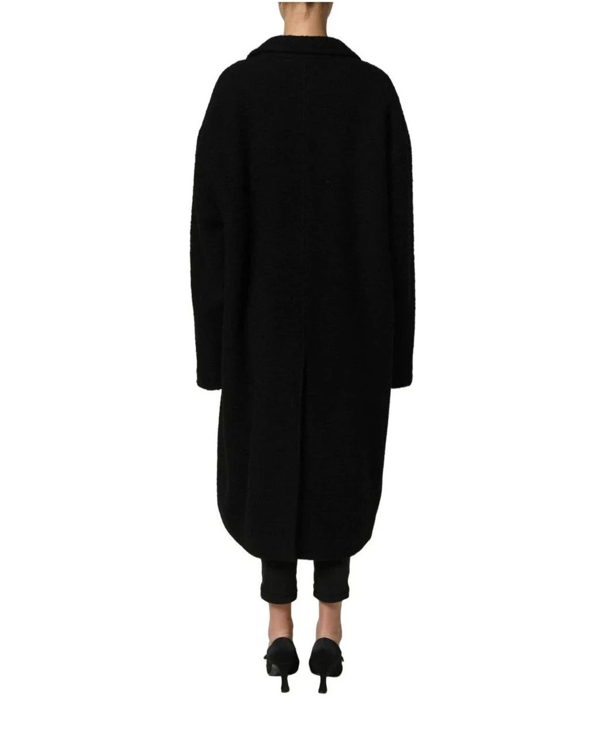 Dolce & Gabbana Overcoat in black, Viscose — view 4