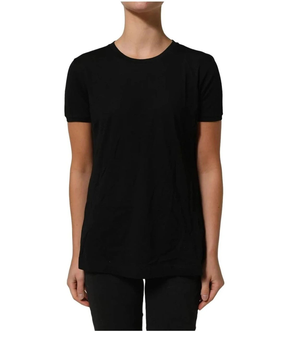 Dolce & Gabbana T-Shirt in black, Wool — view 3