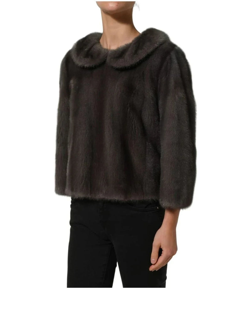 Dolce & Gabbana Blouse in gray, Spandex — view 3