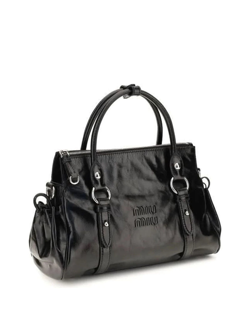 Miu Miu Black Satchel Bag 