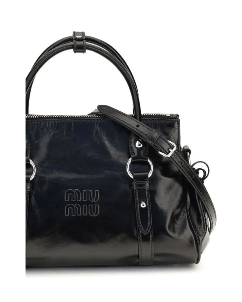 Miu Miu Black Satchel Bag 