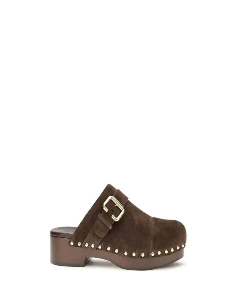 Chloé Brown Clogs 
