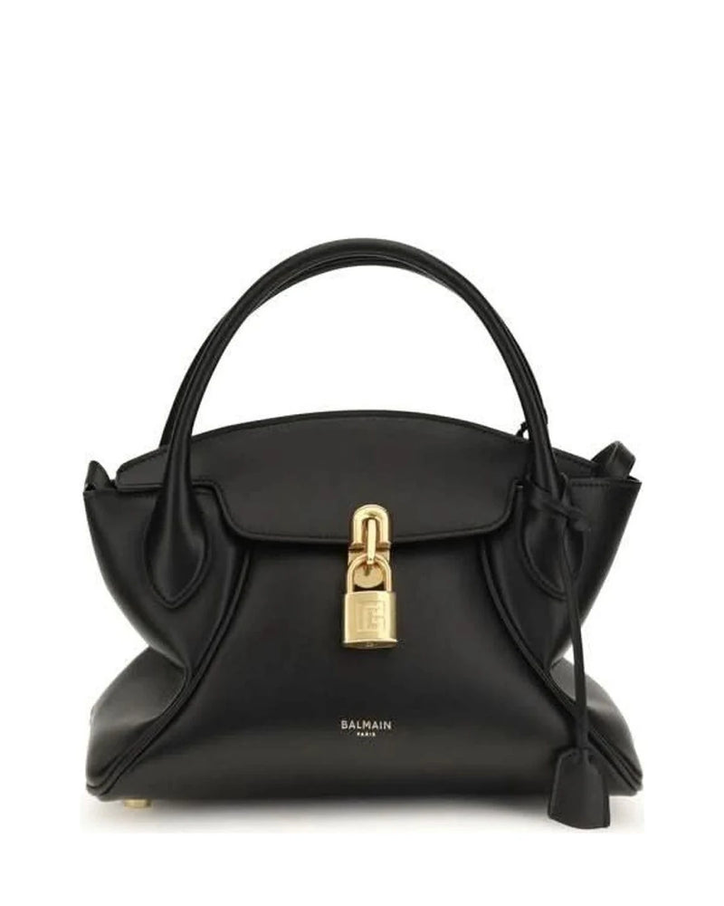 Balmain Black Satchel Bag 