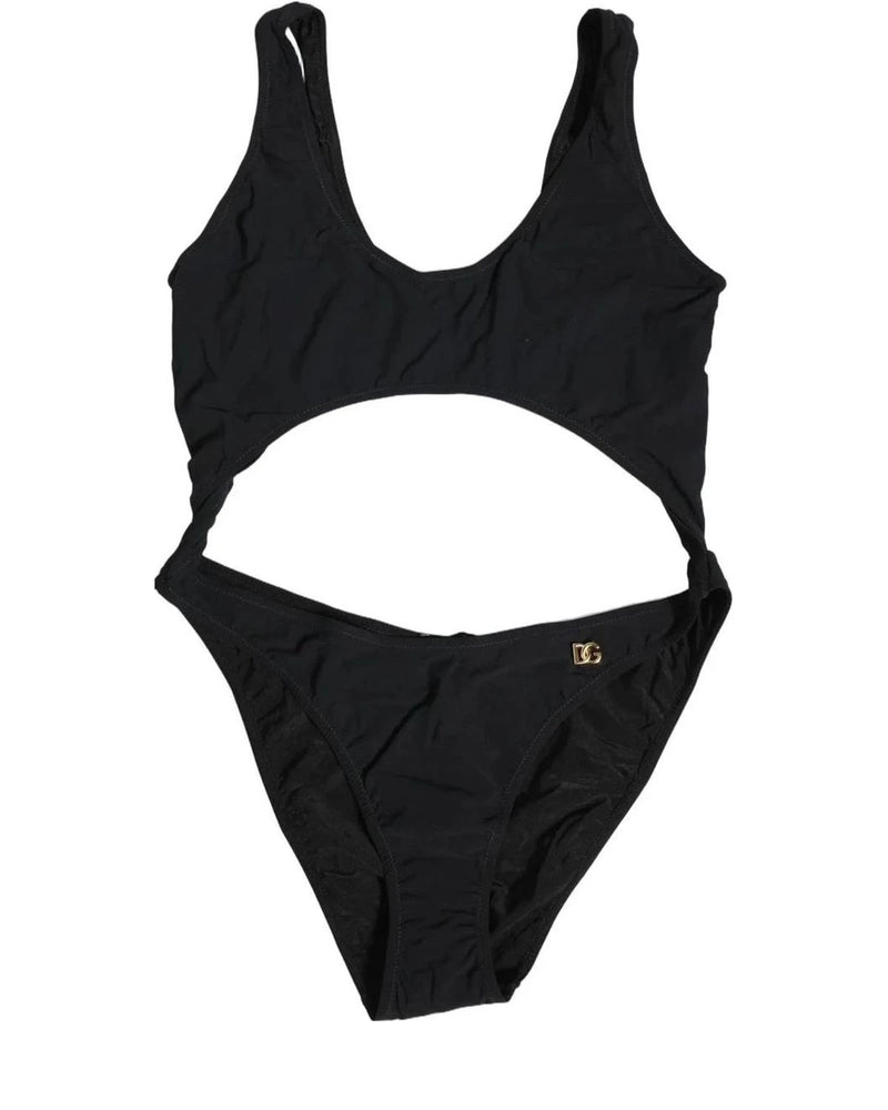 Dolce & Gabbana One-Piece Swimsuit in black — view 2