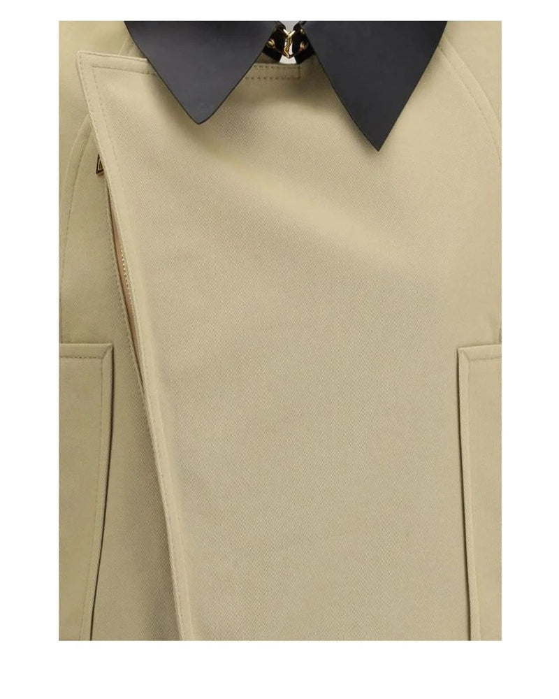 Givenchy Trench Coat in beige, Cotton Outer — view 3
