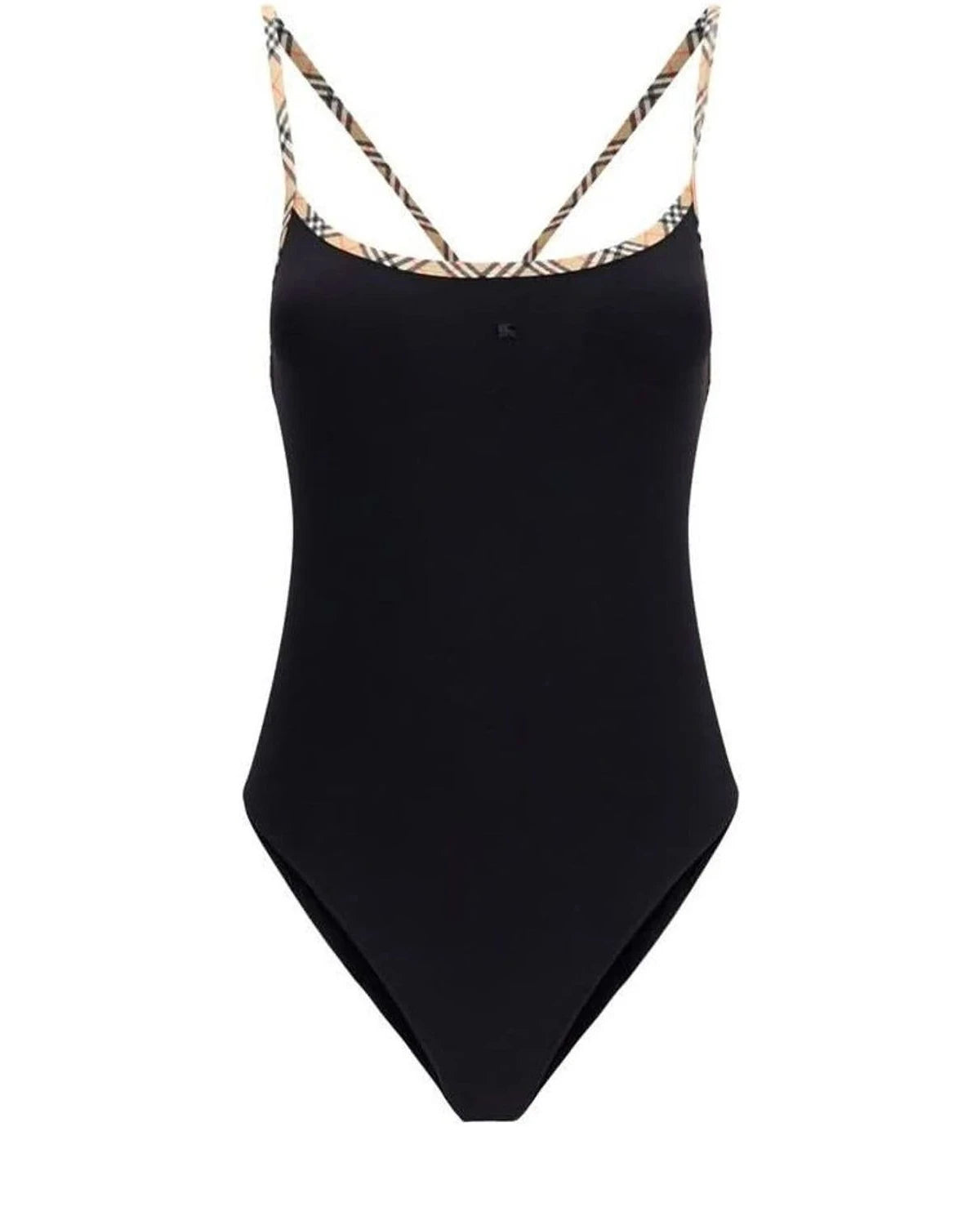 Burberry One-Piece Swimsuit in black, Elastane