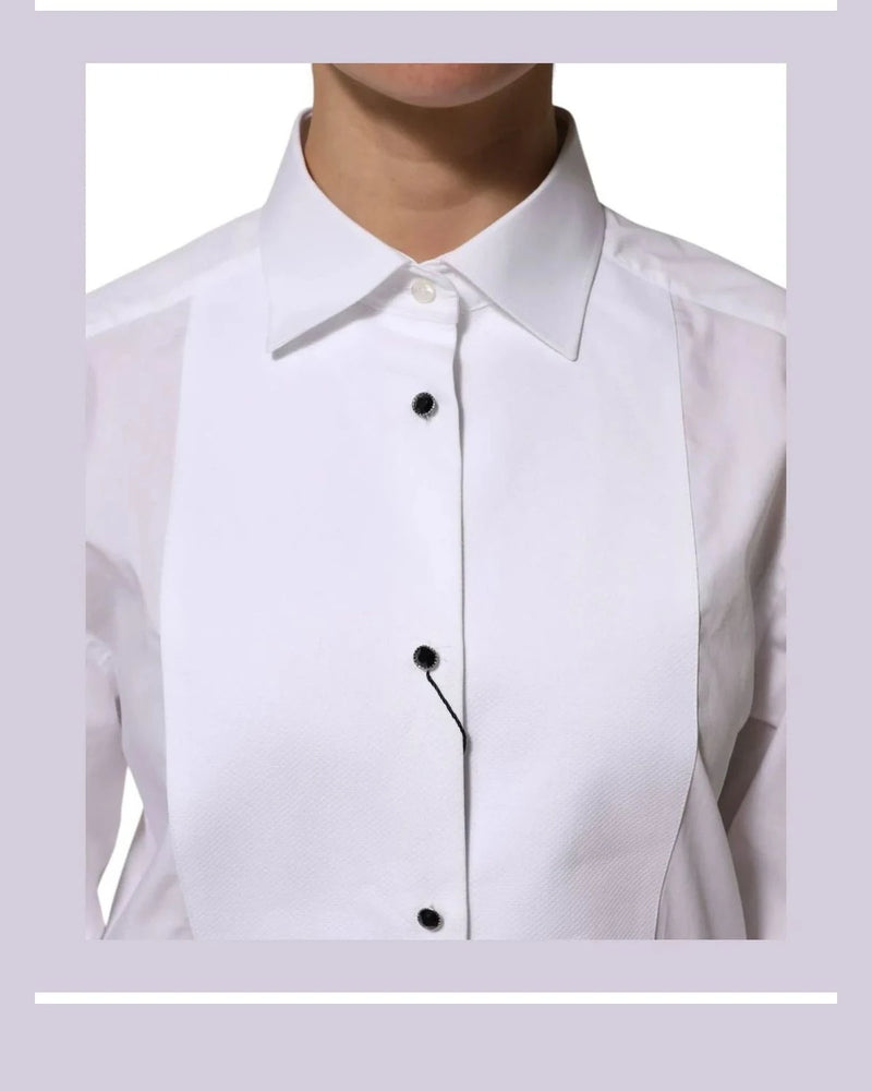 Dolce & Gabbana Dress Shirt in white, Cotton