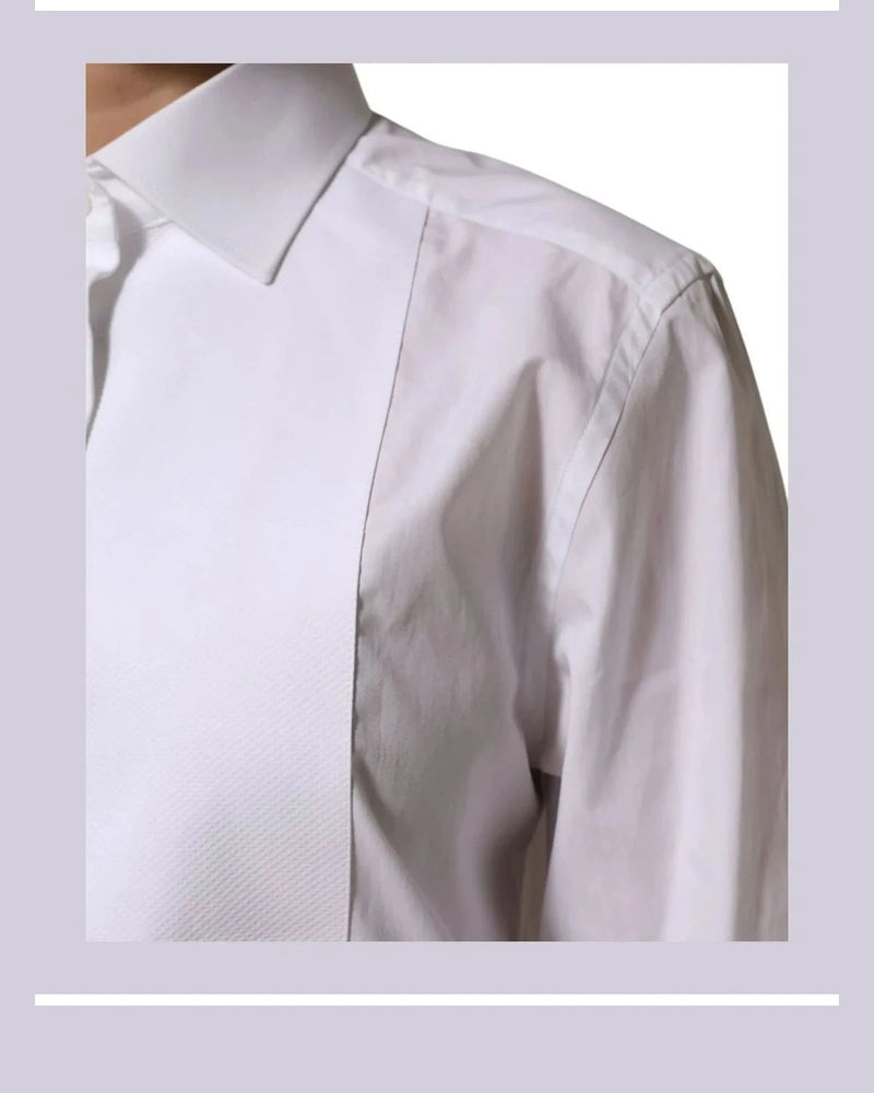 Dolce & Gabbana Dress Shirt in white, Cotton — view 2