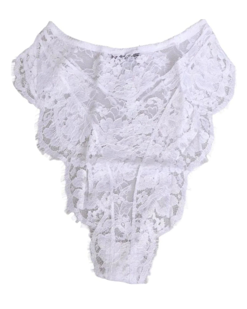 Dolce & Gabbana Cheeky Pantie in white, Viscose — view 2