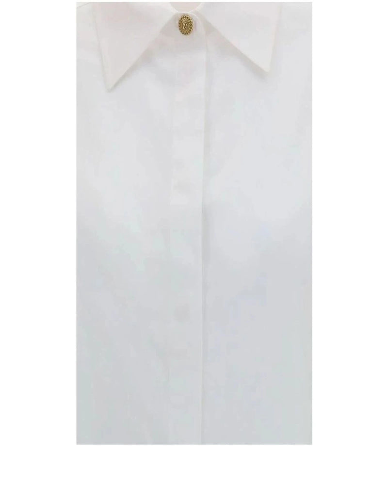 Balmain Dress Shirt in white, Cotton — view 3