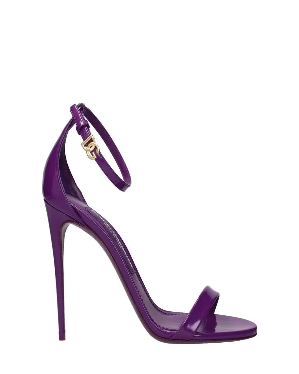 Dolce & Gabbana Purple Stiletto Sandals 