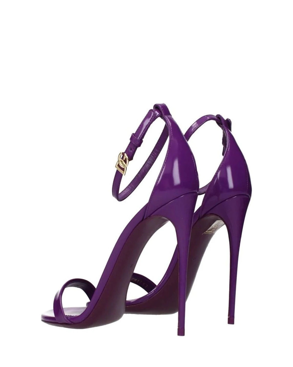 Dolce & Gabbana Purple Stiletto Sandals 