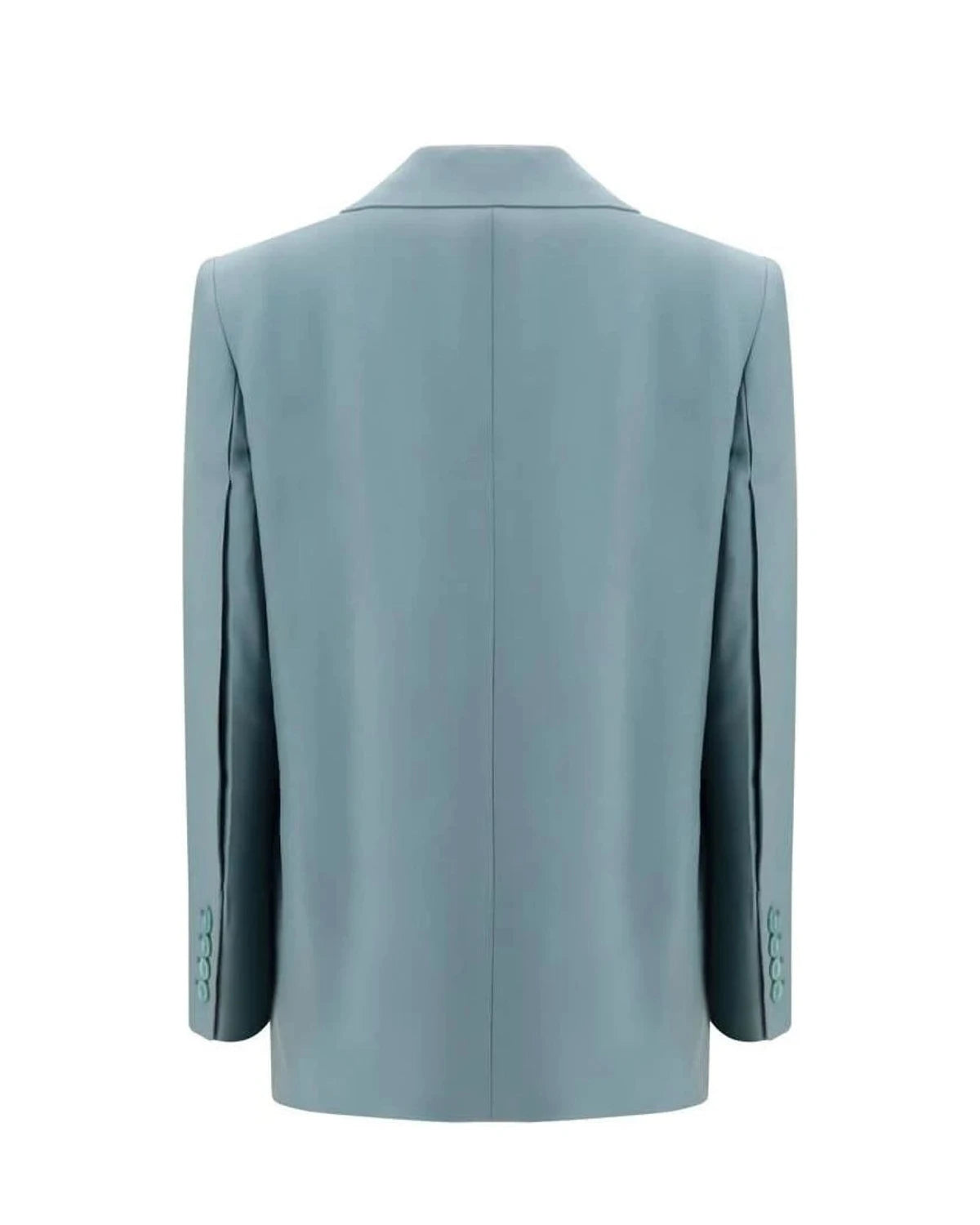 Chloé Blazer in blue, Merino Wool — view 2