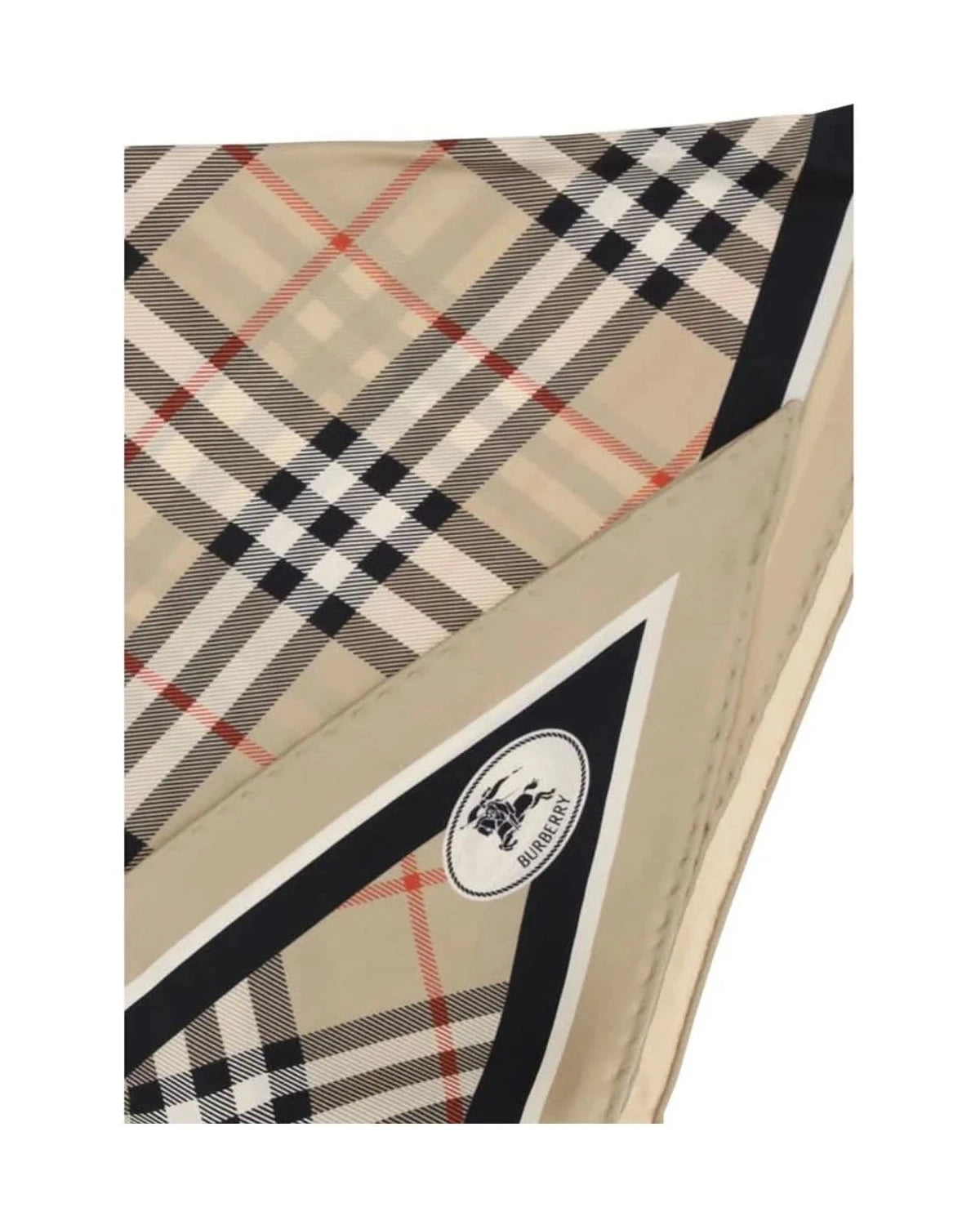 Burberry Scarves & Shawl in beige, Silk — view 3