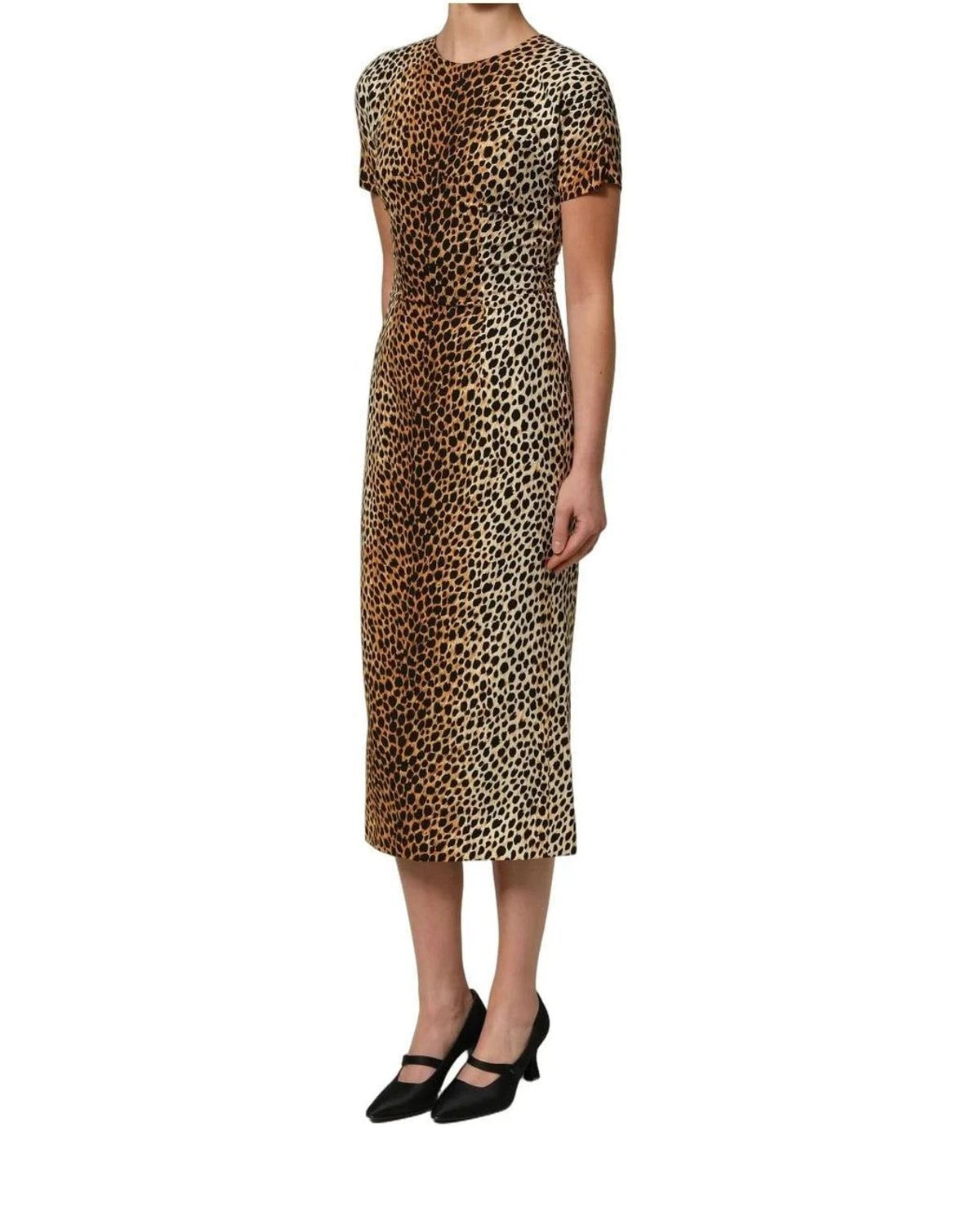 Dolce & Gabbana Dresse in brown, Silk — view 6