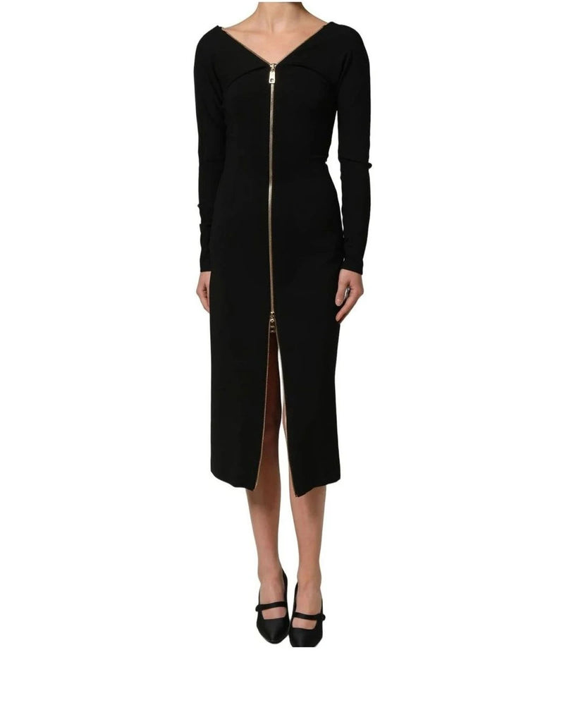 Dolce & Gabbana Dresse in black, Viscose — view 5