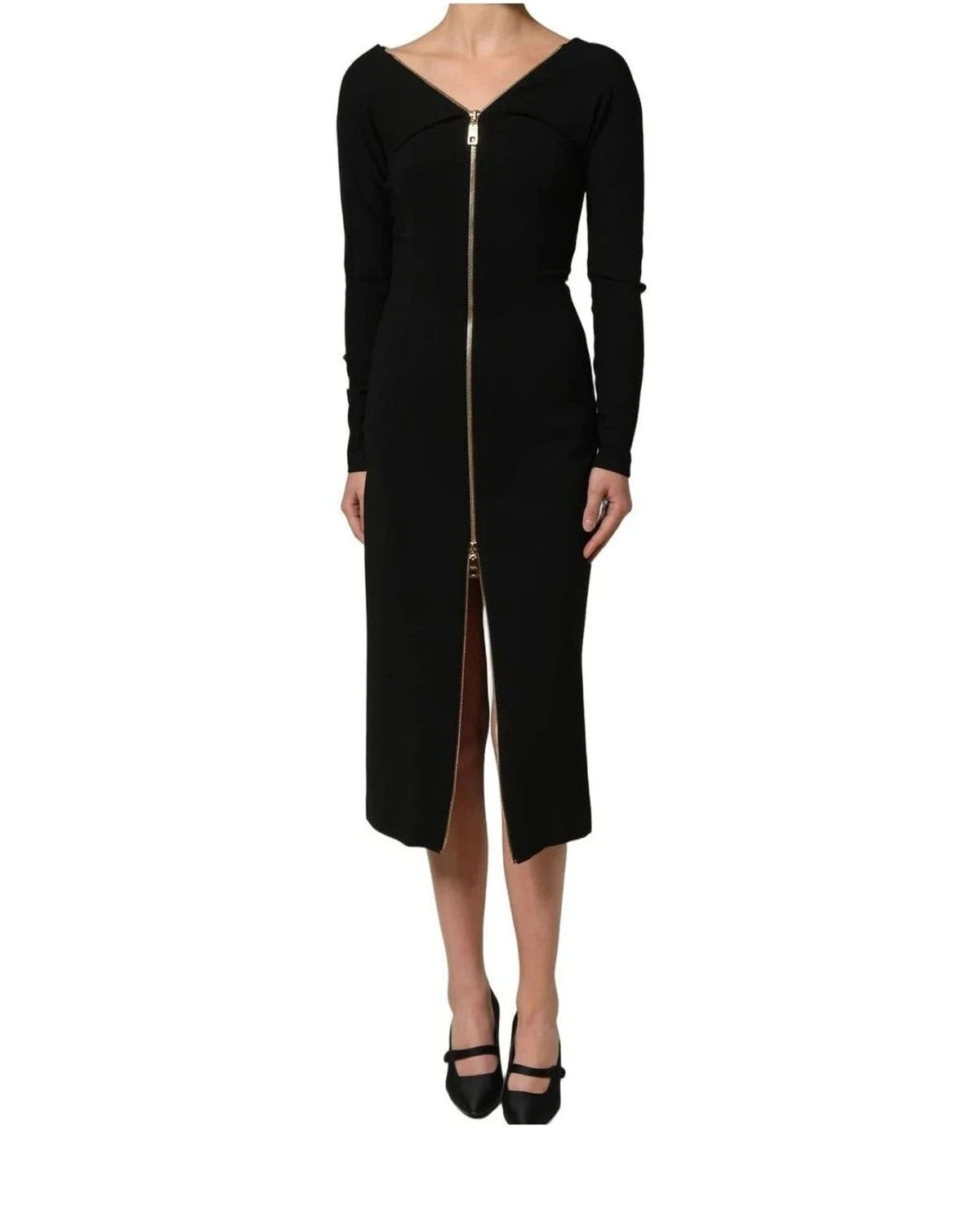 Dolce & Gabbana Dresse in black, Viscose — view 6