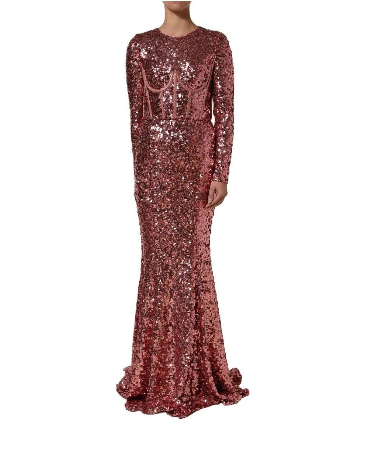 Dolce & Gabbana Dresse in pink, Silk — view 3