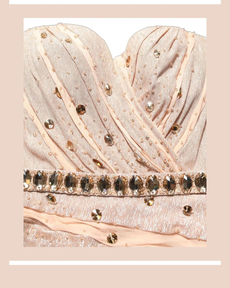 Dolce & Gabbana Dresse in beige, Silk