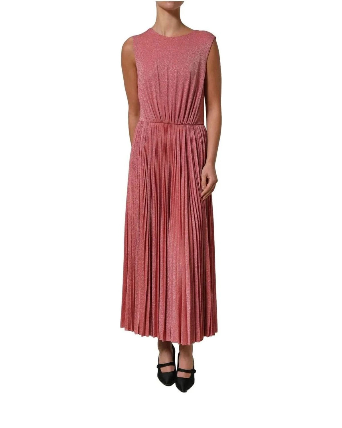 Dolce & Gabbana Dresse in pink, Viscose — view 2