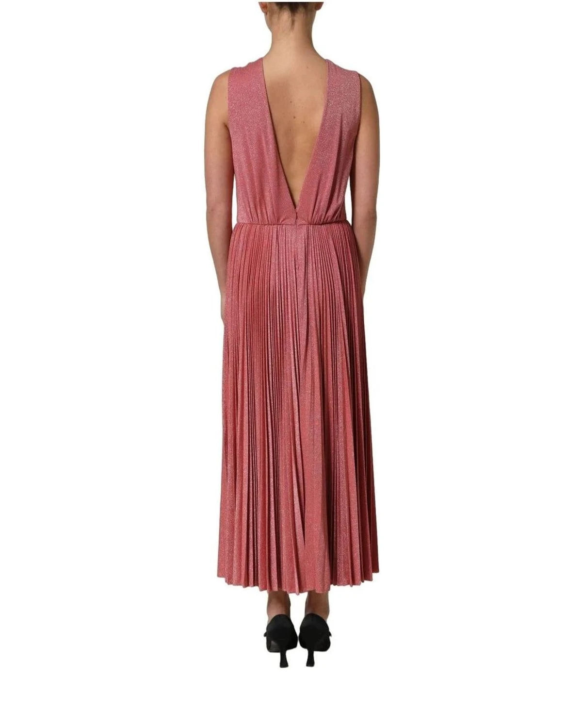 Dolce & Gabbana Dresse in pink, Viscose — view 4