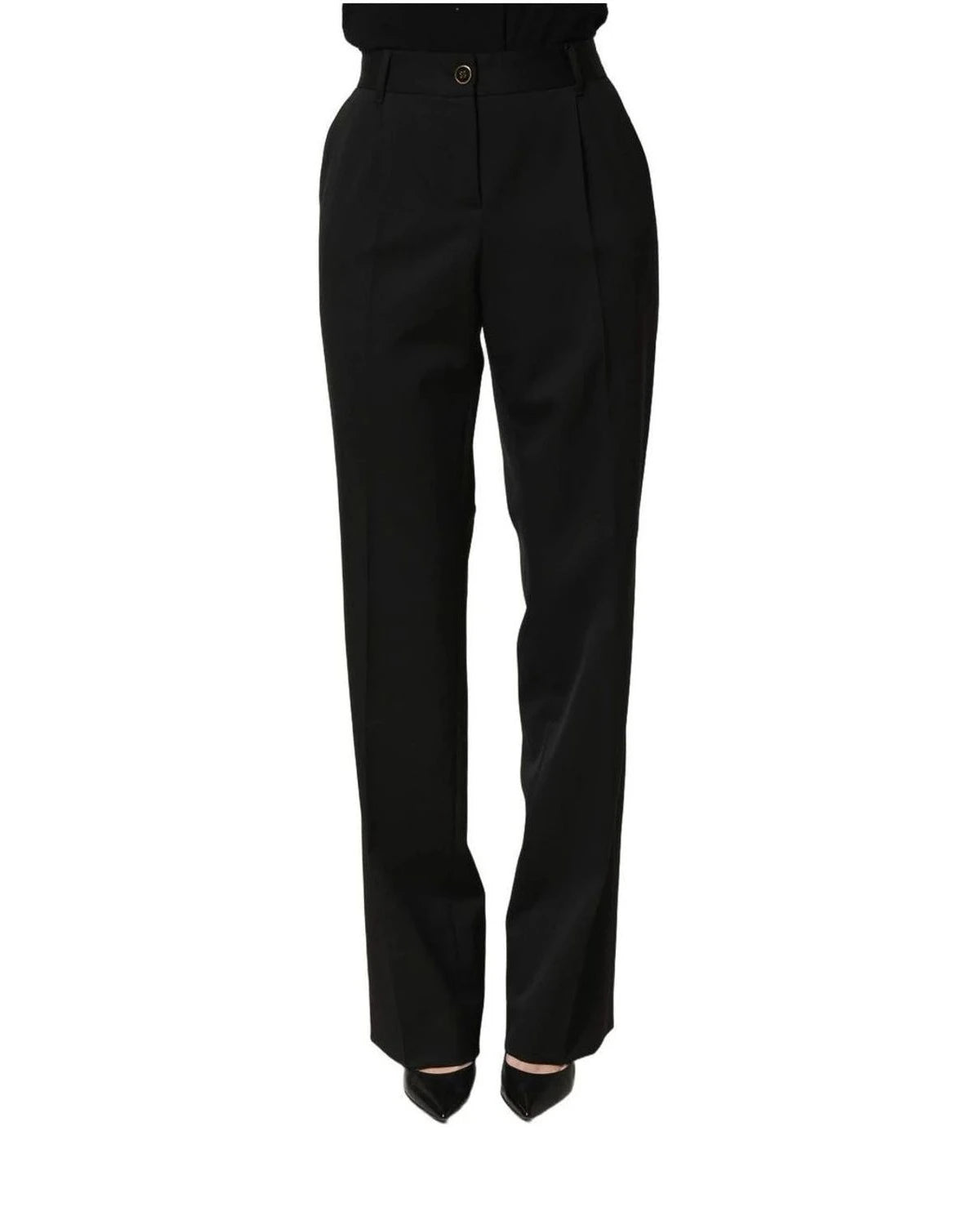 Dolce & Gabbana Trouser in black, Virgin Wool — view 3