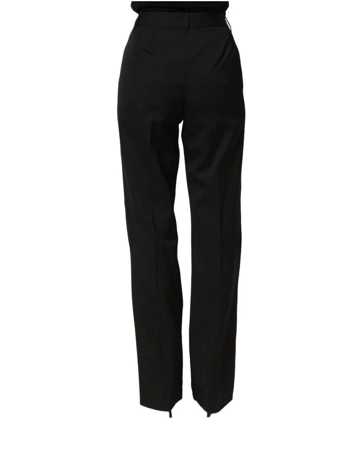 Dolce & Gabbana Trouser in black, Virgin Wool — view 5