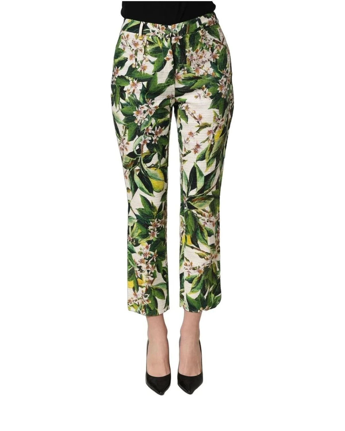 Dolce & Gabbana Trouser in white, Cotton — view 3
