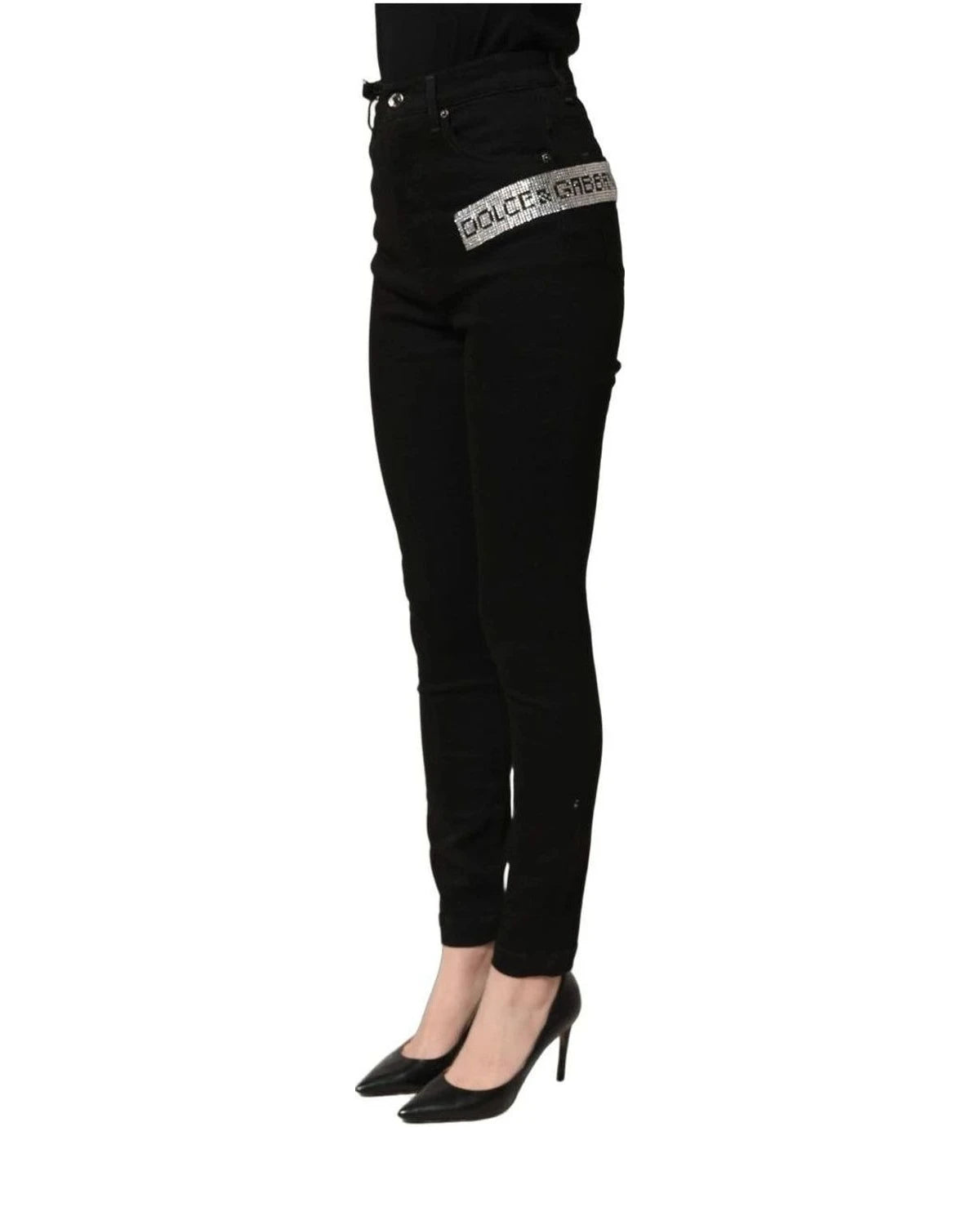 Dolce & Gabbana Jean in black, Cotton — view 4