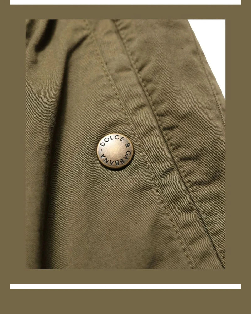 Dolce & Gabbana Cargo Pant in green, Cotton — view 3