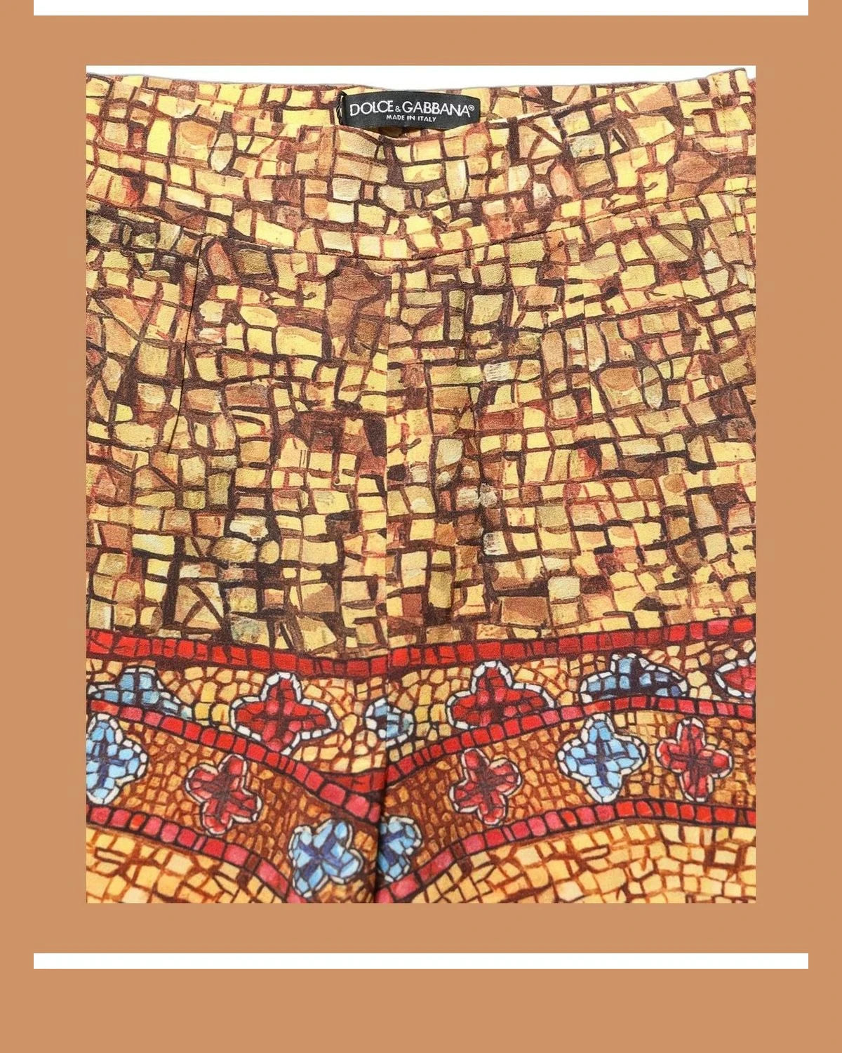 Dolce & Gabbana Trouser in multicolor, Viscose — view 6